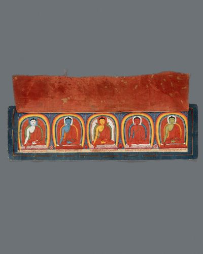 Five Buddha Manuscript Page